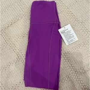 Purple Lululemon align leggings